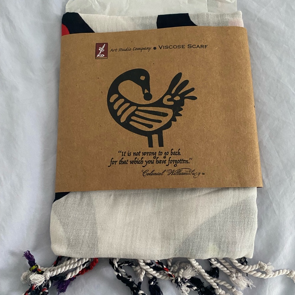 Colorful Viscose chicken scarf! New!